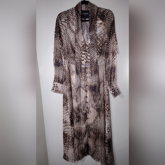 Le Superbe Animal Print Dress Size 4 - Picture 8 of 9